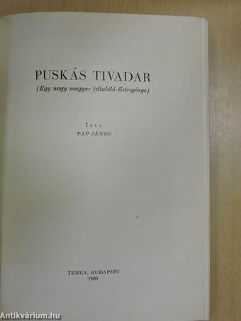 Puskás Tivadar