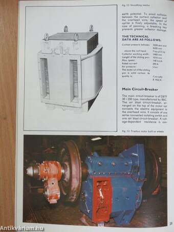 Electrical Vehicles and Diesel-Electric Locomotives