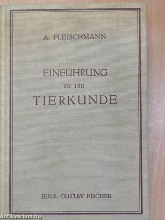 Einführung in die Tierkunde