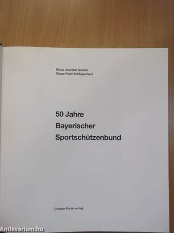 50 Jahre Bayerischer Sportschützenbund