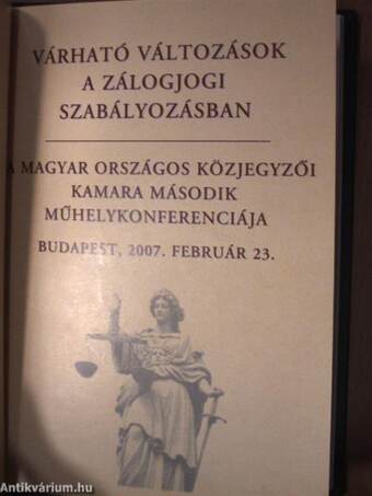 A Magyar Országos Közjegyzői Kamara műhelykonferenciája 2006-2009