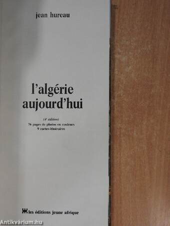 L'Algérie aujourd'hui