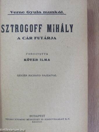 Sztrogoff Mihály 