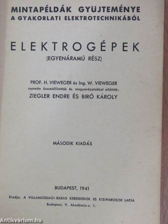 Elektrogépek