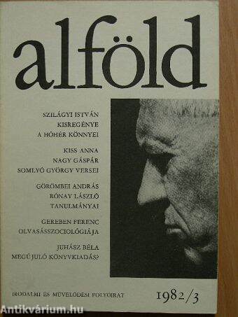 Alföld 1982/3.