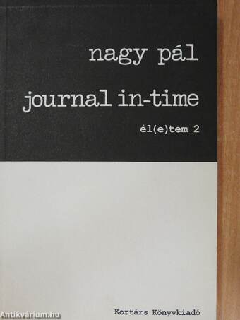 Journal in-time - Él(e)tem 2.