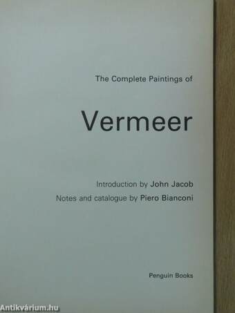 The Complete Paintings of Vermeer