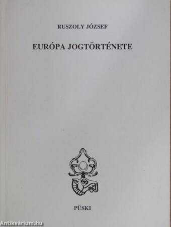 Európa jogtörténete