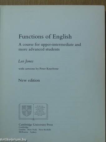 Functions of English - Student's Book