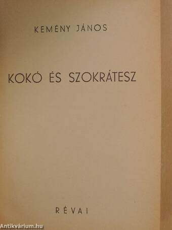 Kokó és Szokrátesz