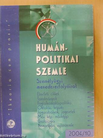 Humánpolitikai Szemle 2004. október