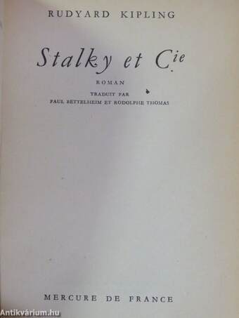 Stalky et Cie