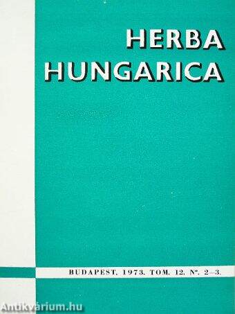 Herba Hungarica 1973/2-3