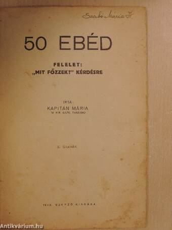 50 ebéd