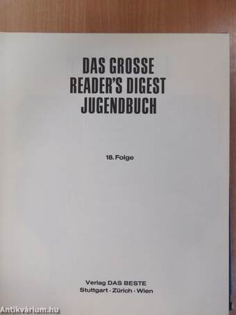 Das Grosse Reader's Digest Jugendbuch 18