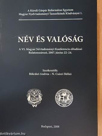 Név és valóság