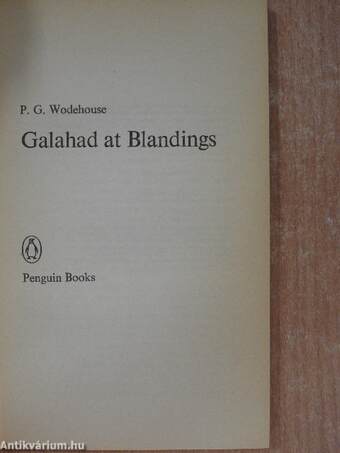 Galahad at Blandings