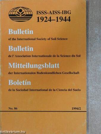 Bulletin of the International Society of Soil Science 1994/2