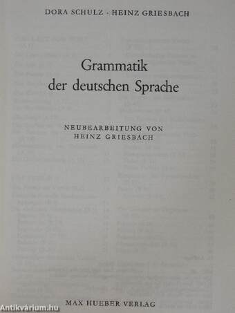 Grammatik der deutschen Sprache