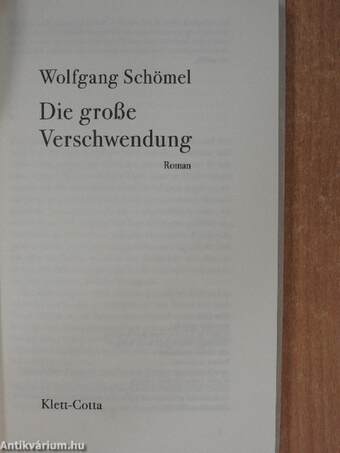 Die große Verschwendung