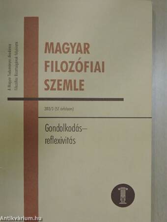 Magyar Filozófiai Szemle 2013/3