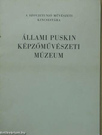 Állami Puskin Képzőművészeti Múzeum (nem teljes)