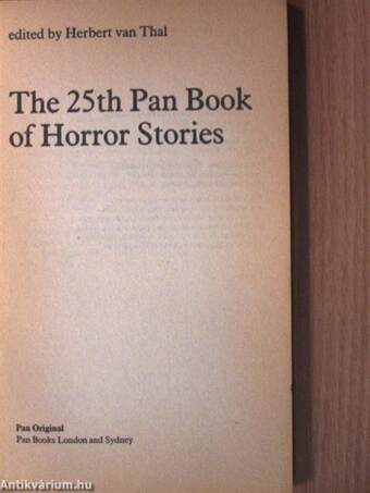 The 25th Pan Book of Horror Stories