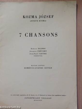 7 chansons