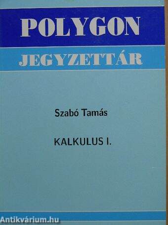 Kalkulus I.