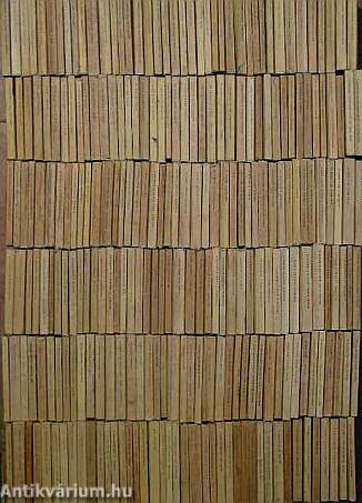 "250 kötet az Olcsó könyvtár sorozatból (nem teljes sorozat)"