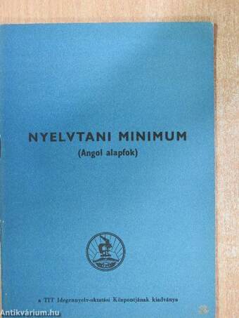 Nyelvtani minimum