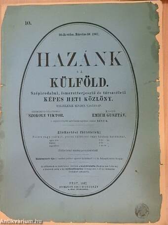 Hazánk s a külföld 1867. március 10.