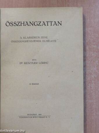 Összhangzattan