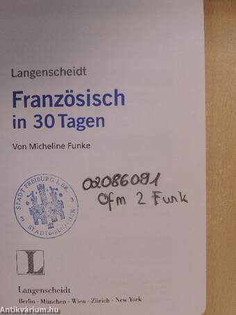 Französisch in 30 Tagen