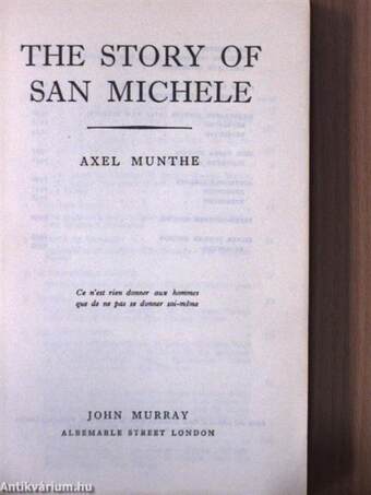 The Story of San Michele