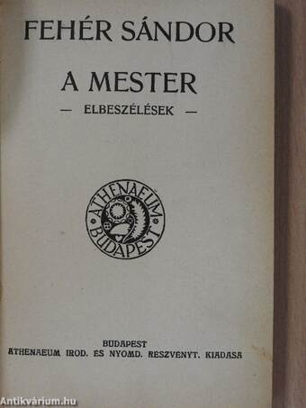 A mester/Simorka Ulrik orgonista tragikus históriája/A vér/Az ige terjedése