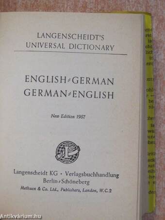 Langenscheidt's Universal Dictionary