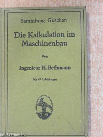 Die Kalkulation im Maschinenbau