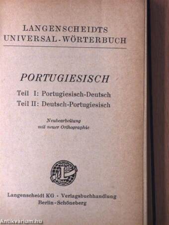 Langenscheidts Universal-Wörterbuch Portugiesisch