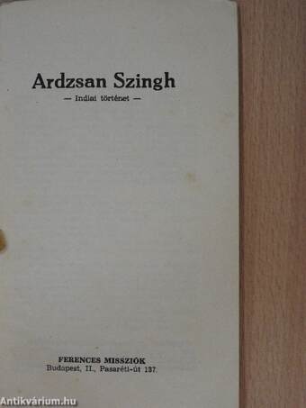 Ardzsan Szingh