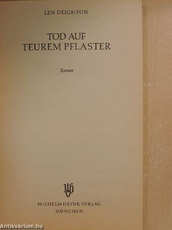 Tod auf Teurem Pflaster