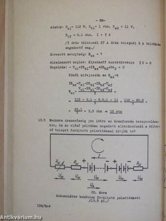 Elektrotechnika példatár I.