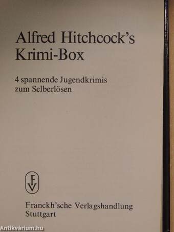 Alfred Hitchcock's Krimi-Box