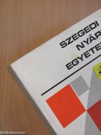 Szegedi Nyári Egyetem 1975