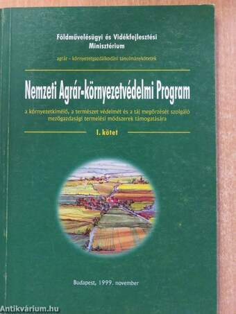 Nemzeti Agrár-Környezetvédelmi Program I.