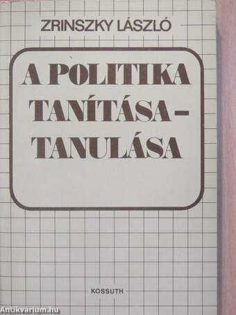 A politika tanítása-tanulása