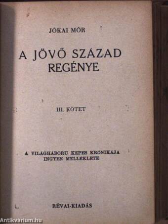 A jövő század regénye I-IX.