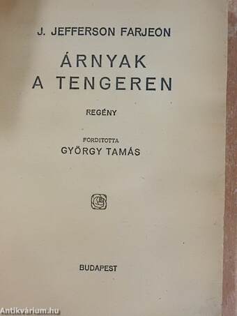 Árnyak a tengeren