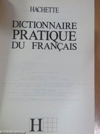 Dictionnaire Pratique du Francais