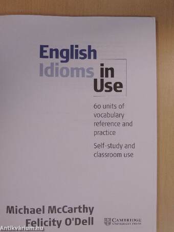 English Idioms in Use